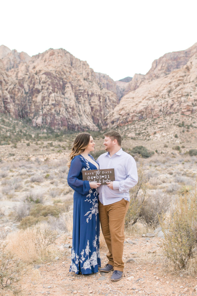 red rock canyon engagement