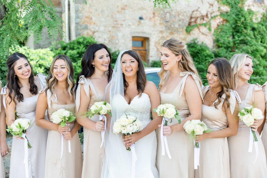 Bridesmaids, Italy wedding photographer